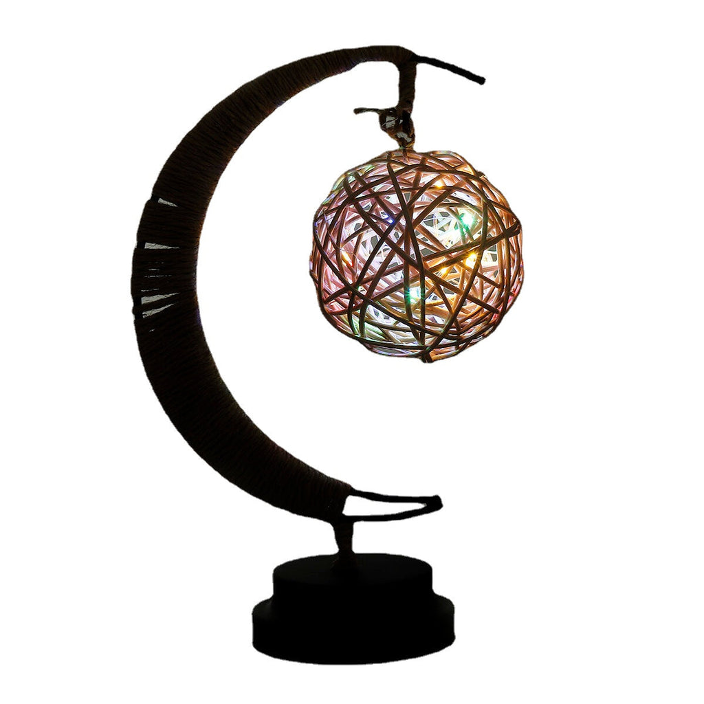 3D LED Night Lights Wishing Table Lamp Battery Decorative Party Home Christmas Decorations Clearance Christmas Lights