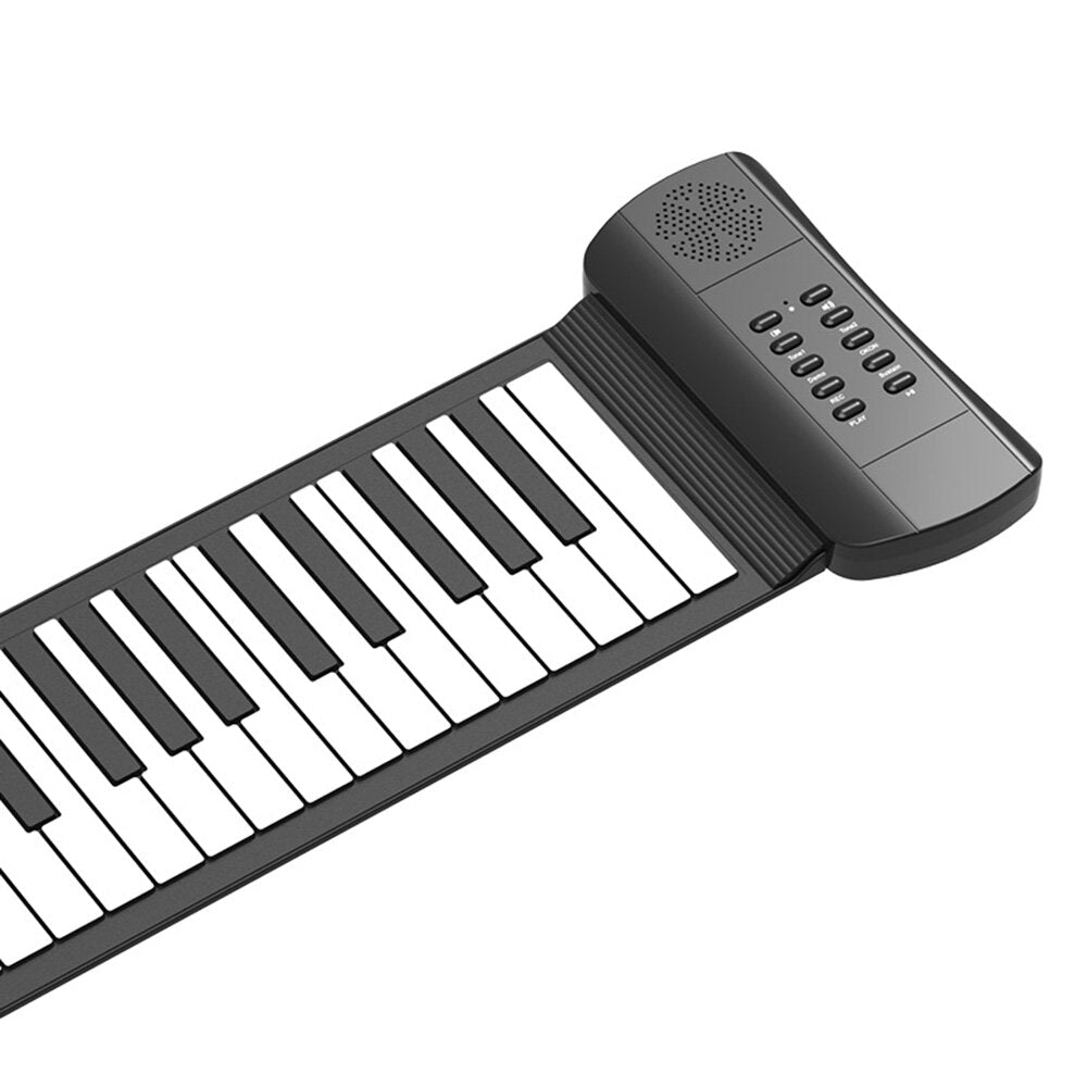 61 Standard Keys Foldable Portable Electronic Keyboard Roll Up Piano