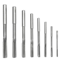 8pcs 3/4/5/6/7/8/9/10mm HSS Straight Shank Chucking Reamer Set Milling Cutter Tool