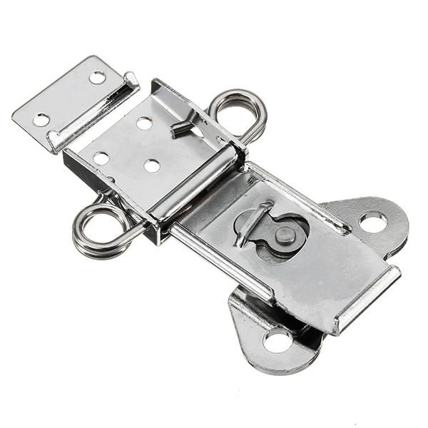 Cold Rolled Silver Twist Draw Toggle Latch Rotary Turn with Catch Plate