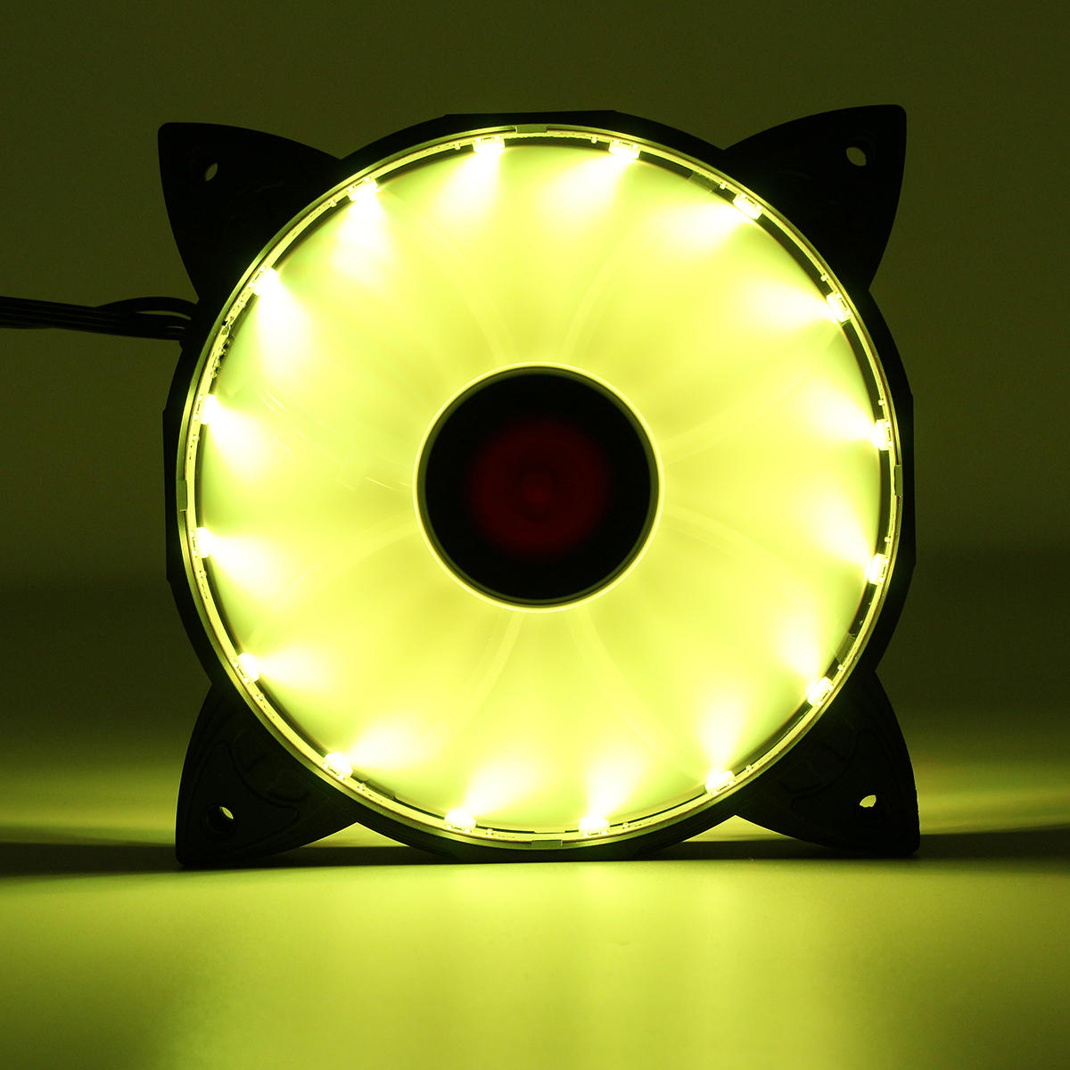 3PCS 120mm RGB Adjustable LED Cooling Fan with Controller Remote For PC Cooling