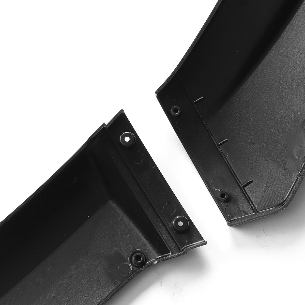 4PCS Front Lip Chin Bumper Spoilers Lower Splitters Body Kits For Car Universal