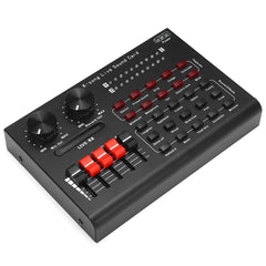15 Sound Effects Bluetooth Live Sound Card Audio Mixers Webcast Headset Mic Voice Control for Phone Computer