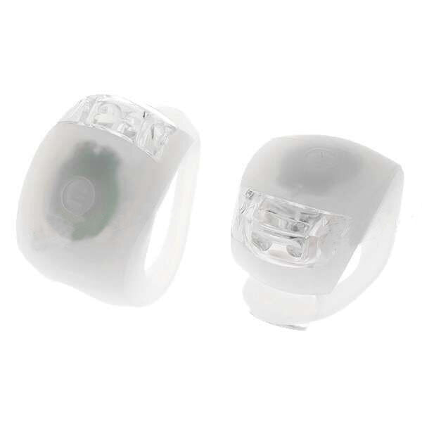 Bike LED 3 Mode Fog Light White With 2 CR2032 battery