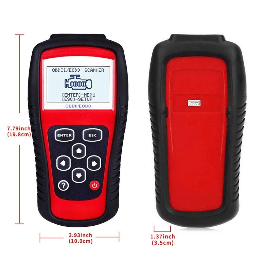 OBDII / EOBD Cars Code Reader and Auto Scanner Detection Decoder