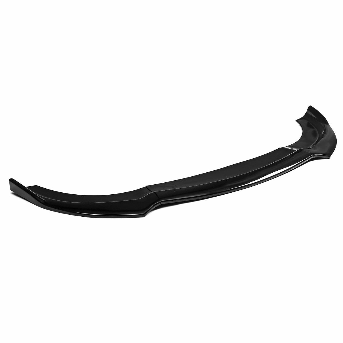 3X Gloss Black Front Bumper Lip Spoiler Splitter Protector