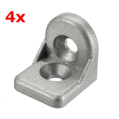 4Pcs Steel Ring Angle Bracket Corner Brackets Zinc alloy 20x20mm