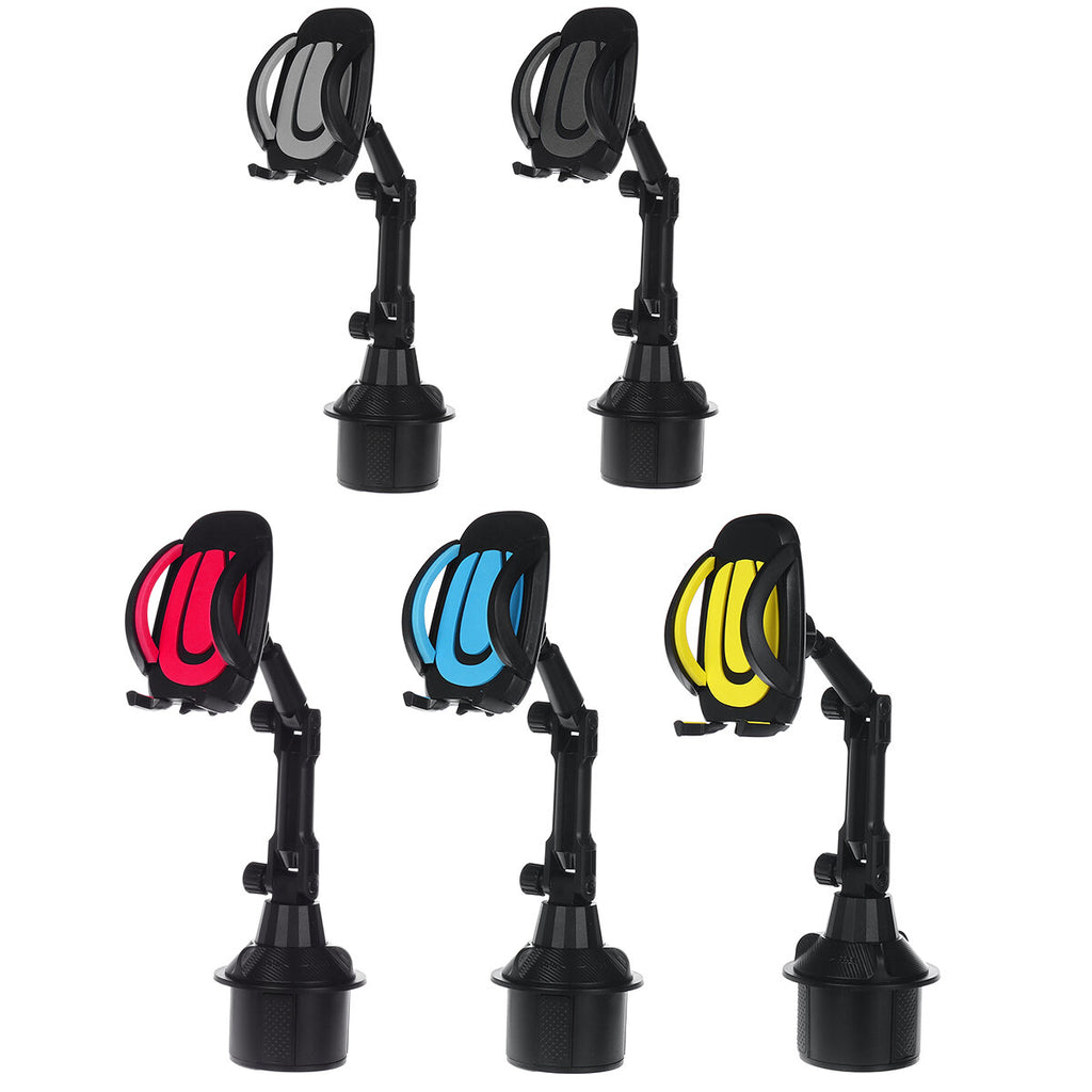 Car Phone Mount Gooseneck Bracket for 4-6 inch Devices 360° Rotation