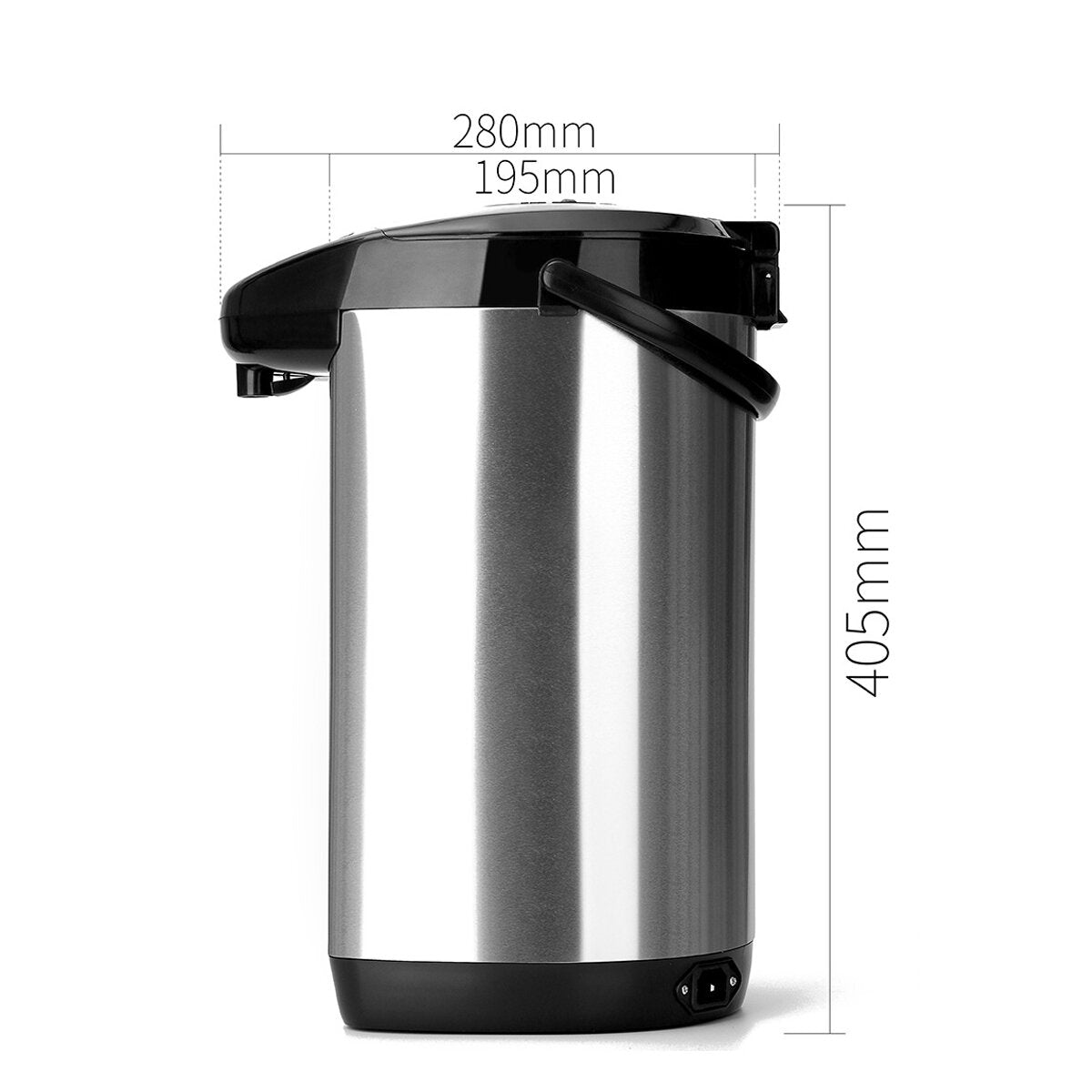 6.8L 800W Stainless Steel Insulation Electric Kettle Anti-rust Rapid Heating for Household