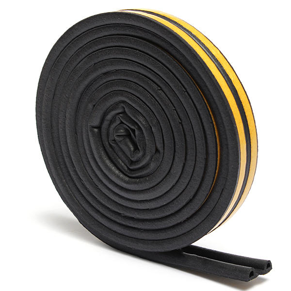 Weather Draught Self Adhesive P Type Foam Seal Strip Rubber 5M
