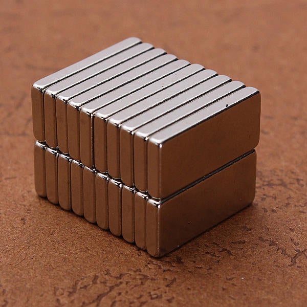 20pcs N35 Strong Block Magnets Rare Earth Neodymium 15mmx6.5mmx2mm