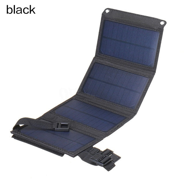 20W USB Solar Panel Charger Portable Cells Charge for iPhone iPad Samsung Huawei Xiaomi Sony OPPO Vivo Nokia Dropshipping