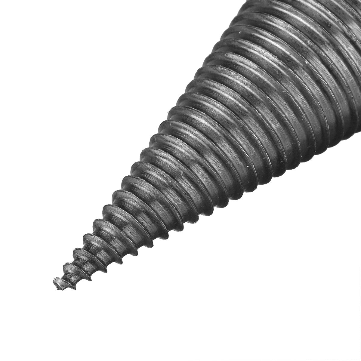 32/42mm Steel Firewood Drill Bit Wood Splitting Splitter Screw Cone Punch Tool