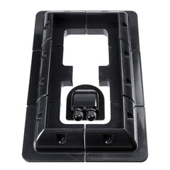 7pcs Set Solar Panel Corner Cable Mounting Bracket Kit For Caravan Boat RV Vehicle Roof Mount