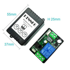 DC 5V12V24V Single-channel Small Volume Learning Remote Control Switch Access Control Module with Voltage Output