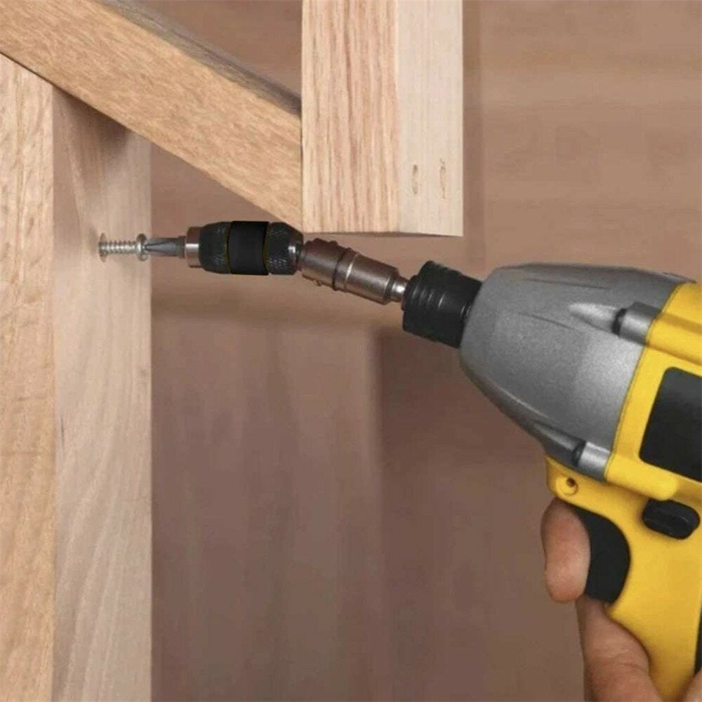 Magnetic Screw Drill Tip Holder Angle Magnetic Pivoting Bit Tip Holder Magnetic Screwdriver Drill Bit Drive Guide Extensions Adapter