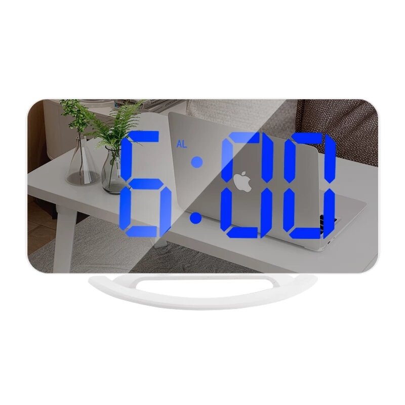 Automatic Dimming Electronic LED Alarm Clock Auto-sensing/Sleeping Function/Brightness Adjustable Alarm Clock