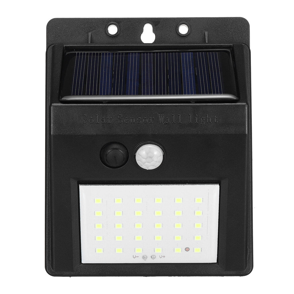 30/40 LED IP65 Auto Sensing Solar Light Outdoor Solar Power Wall lamp Waterproof PIR Motion Sensor For Garden Yard Patio