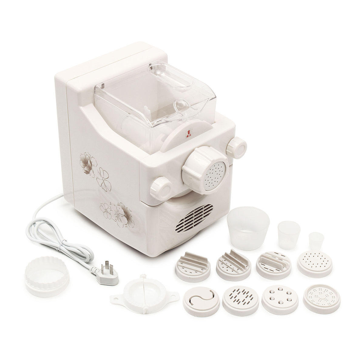 Kitchen Pasta Noodle Maker Spaghetti Roller Cutter Machine Motor Attachment Set Pizza Cutter