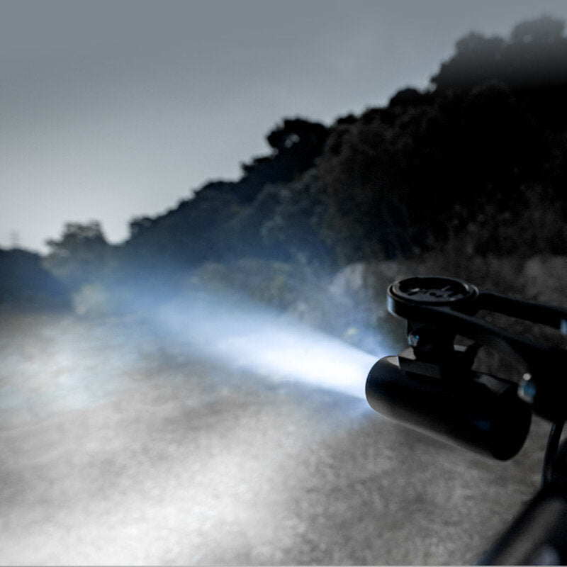 Aluminum Alloy Bike Light USB Charging Waterproof Compact High Brightness Bike Headlight