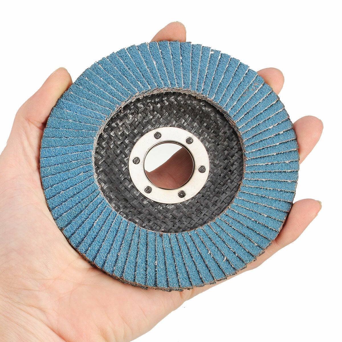 8Pcs 115mm Flap Sanding Disc 80 Grit Angle Grinder Wheel Abrasive Tools