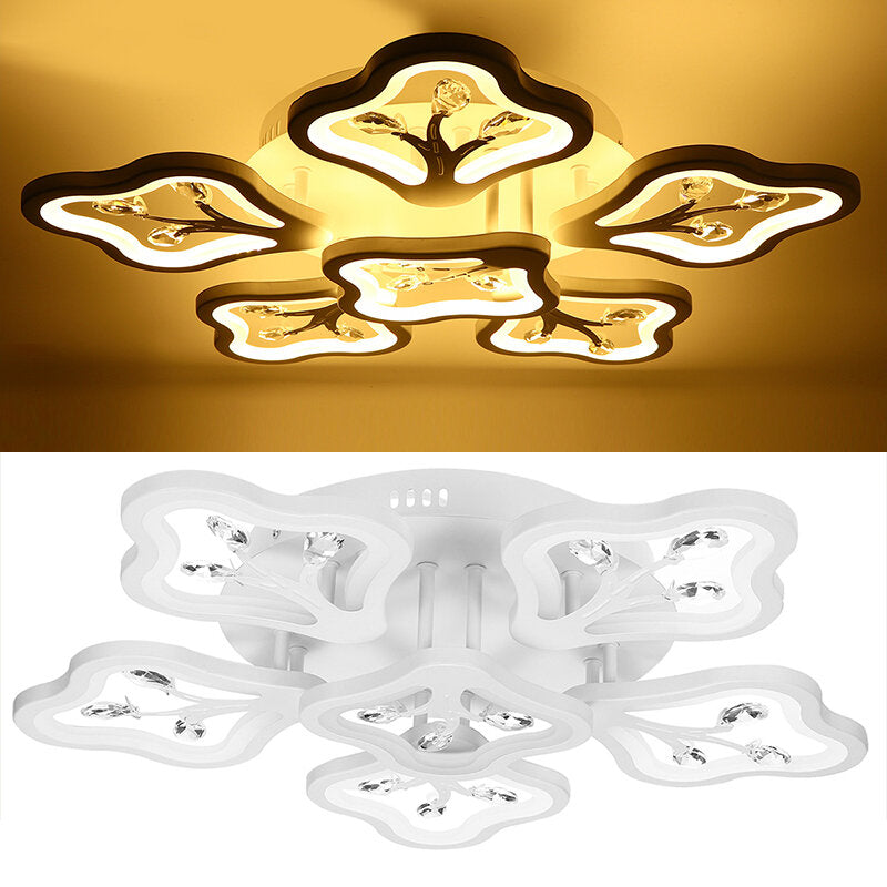 720LED Post-Modern Ceiling Lamp Remote Control Living Room Bedroom Kitchen