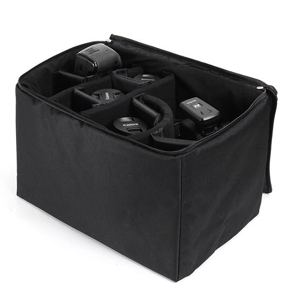 Insert Camera Lens Flash Light Protective Storage DIY Padded Bag