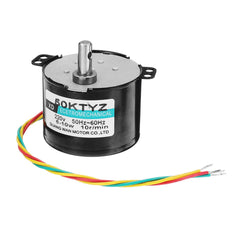 220V 30/50/100rpm Electric Synchronous Motor 10W Permanent Magnet Motor AC Motor