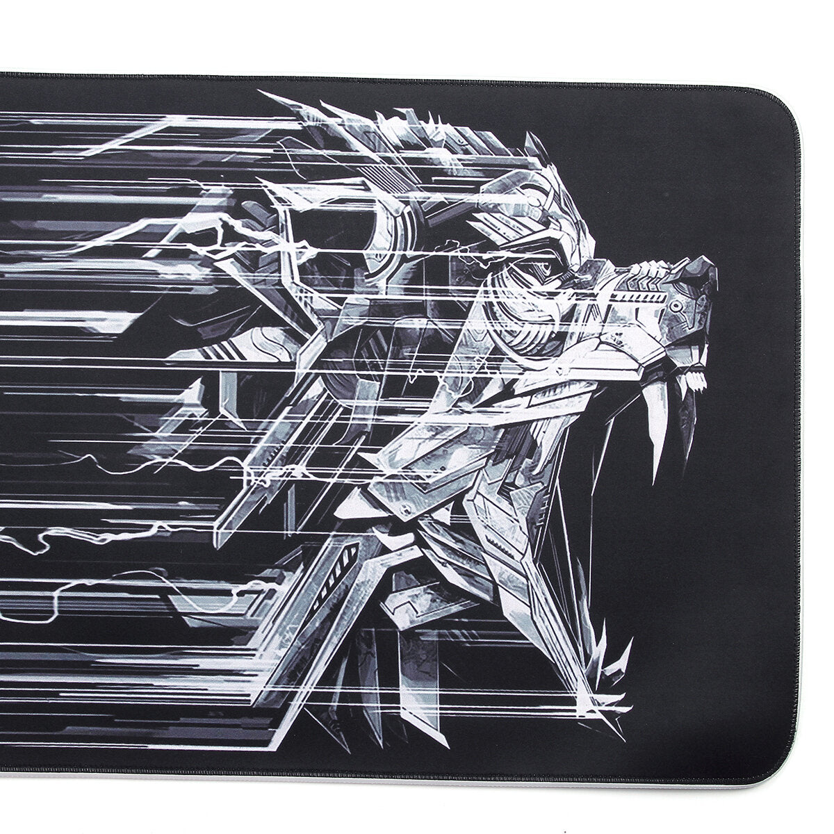 RGB Mouse Pad World Map Soft Rubber Anti-slip Gaming Keyboard Mouse Pad Desktop Protective Mat for Home Office