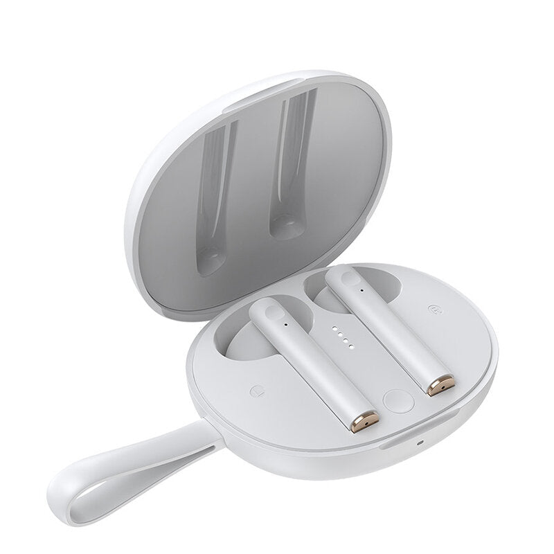 Bluetooth Headphones Wireless 5.0 TWS Touch Control Earphones In-ear Earbud IP55 Waterproof HD Headset Support Qi Wireless Charging