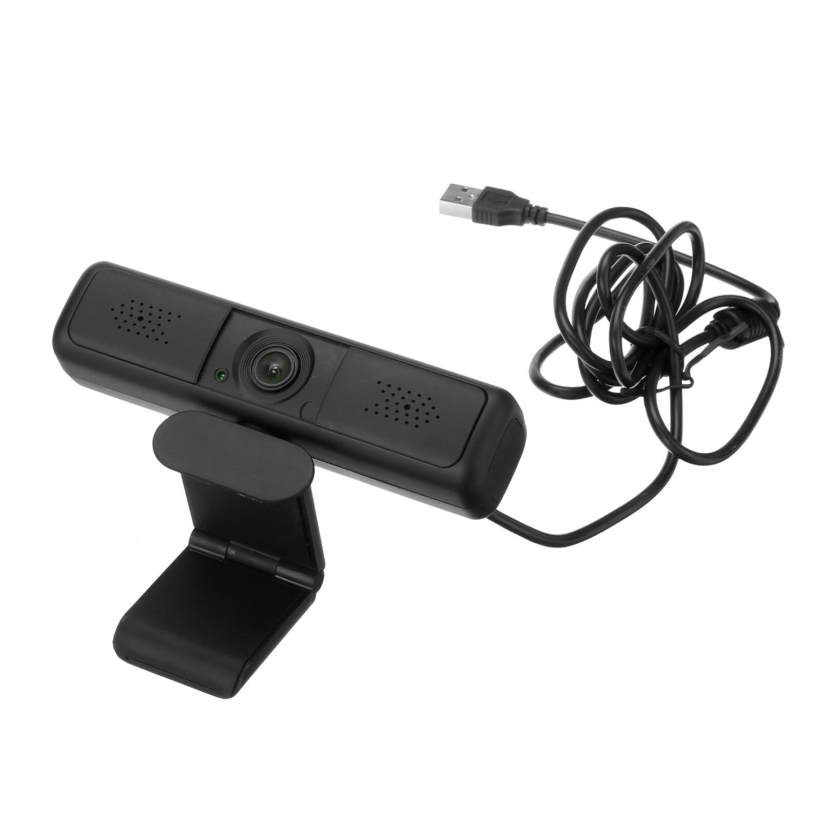 HD 1440P Webcam Auto-Focus Light Correction Built-in Stereo Microphone Wired USB Computer Cam Camera with Tripod Len Cap