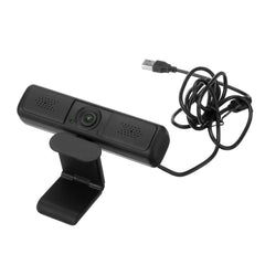 HD 1440P Webcam Auto-Focus Light Correction Built-in Stereo Microphone Wired USB Computer Cam Camera with Tripod Len Cap