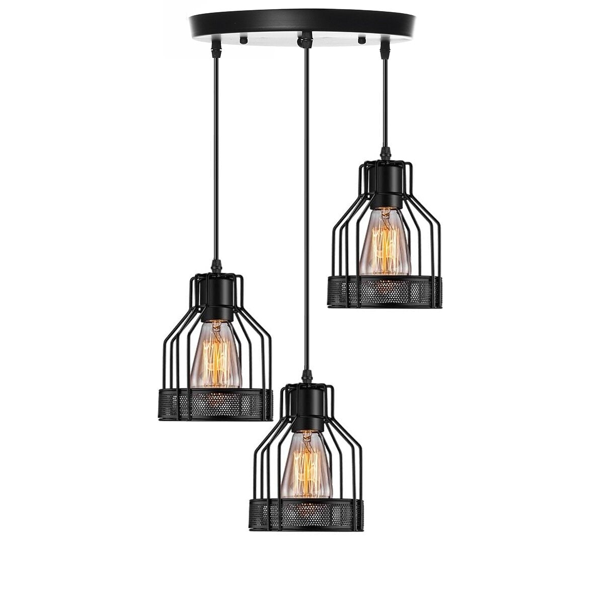 85-240V Modern Pendant Light Ceiling Lamp Hallway Bedroom Home Bar Fixture Decor Without Bulb