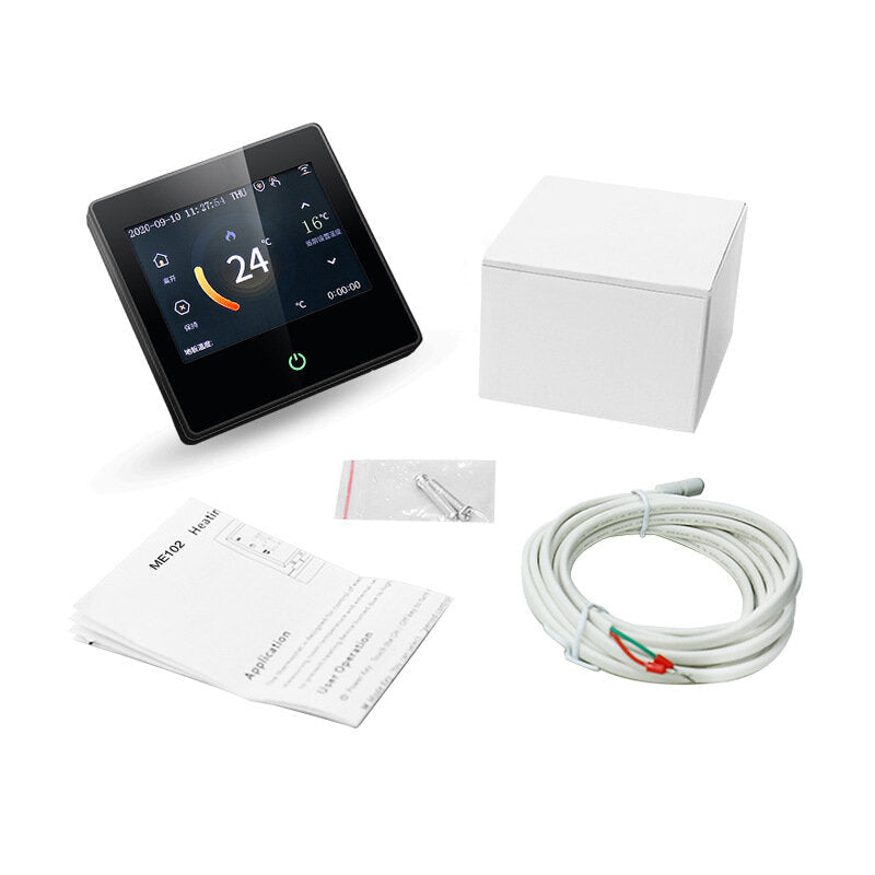 WiFi Smart LCD Touch Screen Thermostat Heating Temperature Controller Works with Alexa Google Home