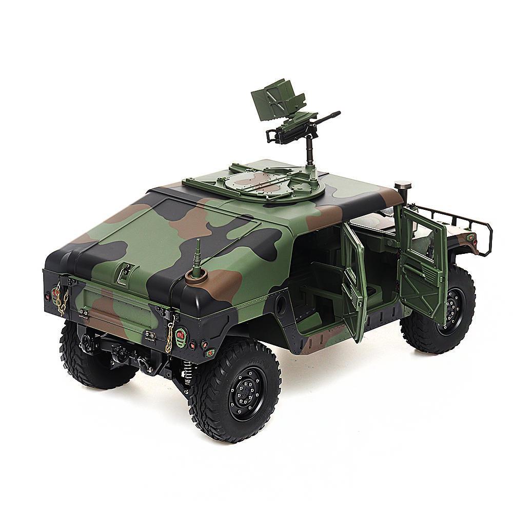 Light Sound Function 2.4G 4WD 16CH RC Car U.S.4X4 Military Vehicle Truck without Battery Charger