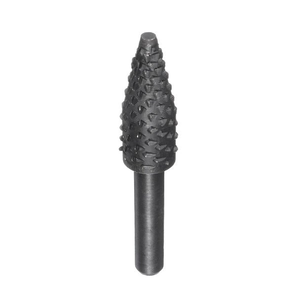 10Pcs Rotary File Rasp Set 6mm Shank Files Burr Cutters Woodworking Carving Bits