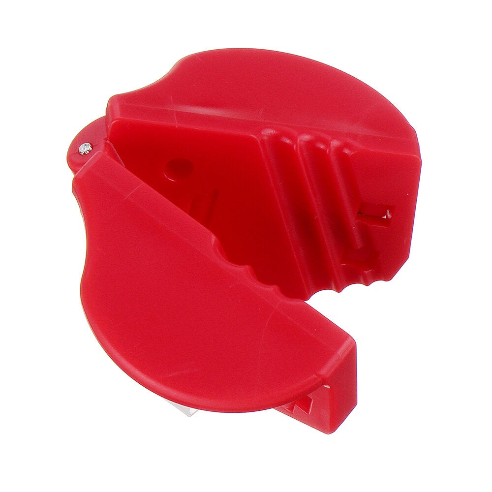 Red Magnetic Safety Nailer ABS Finger Nailer Protect Your Fingers for Hammering Nail