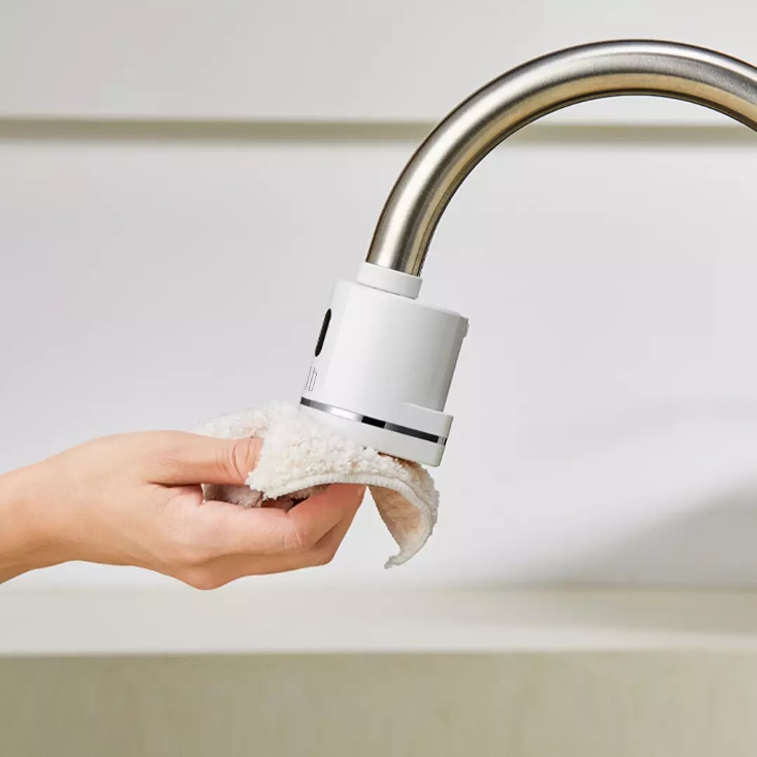 Automatic Sense Infrared Unplugged Induction Touchless Water Saver Device For Kitchen Bathroom Sink Faucet
