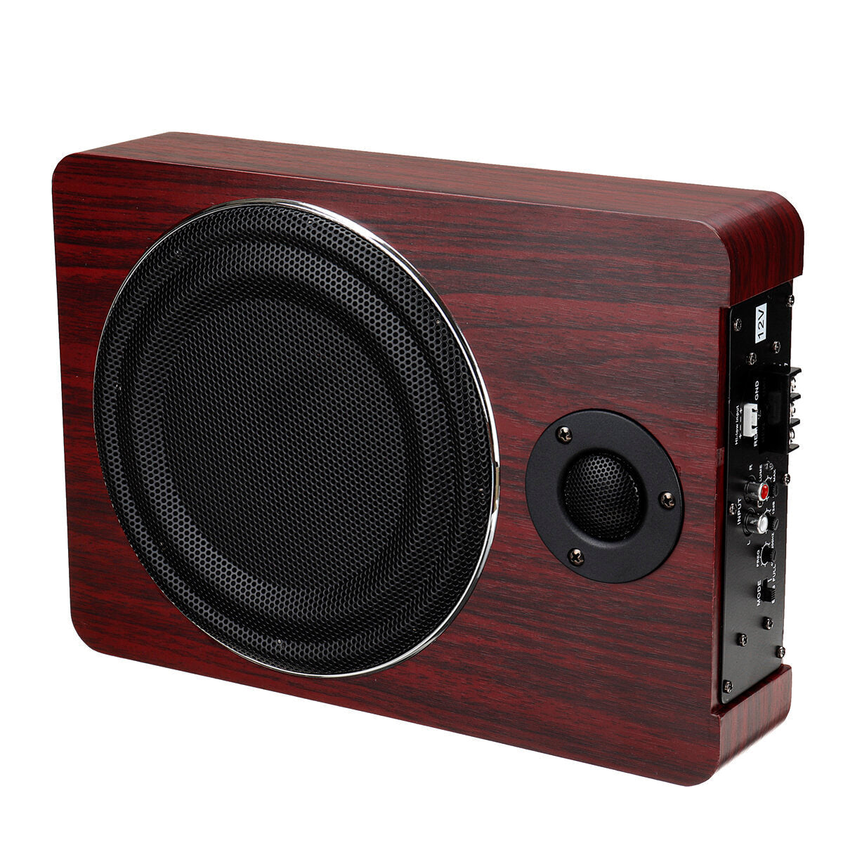 8inch 600W Car Under-Seat Subwoofer Woofer Power Amplifier Bass Hi-Fi Slim Speaker