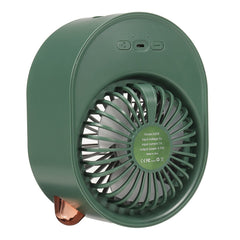 Mini Air Conditioner Portable USB Fan Air Cooler Humidifier 3 Speed Adjustable 6 Color Light Conditioning Purifier