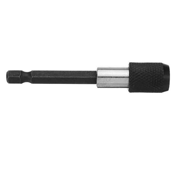5pcs 1/4 Inch Hex 75mm Screwdriver Bit Holder Quick Release Holder Extension Bar