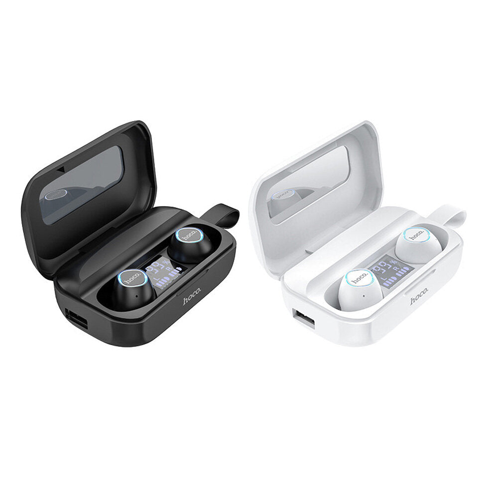 TWS Wireless Bluetooth Headset Digital Display In-ear Earphone Stereo Waterproof Headphone with Mic