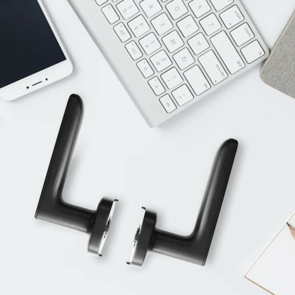 Single Tongue Simple Smart Door Lock Support Smart Life/Tuya App Electronic Split Handle Fingerprint Lock Bluetooth App