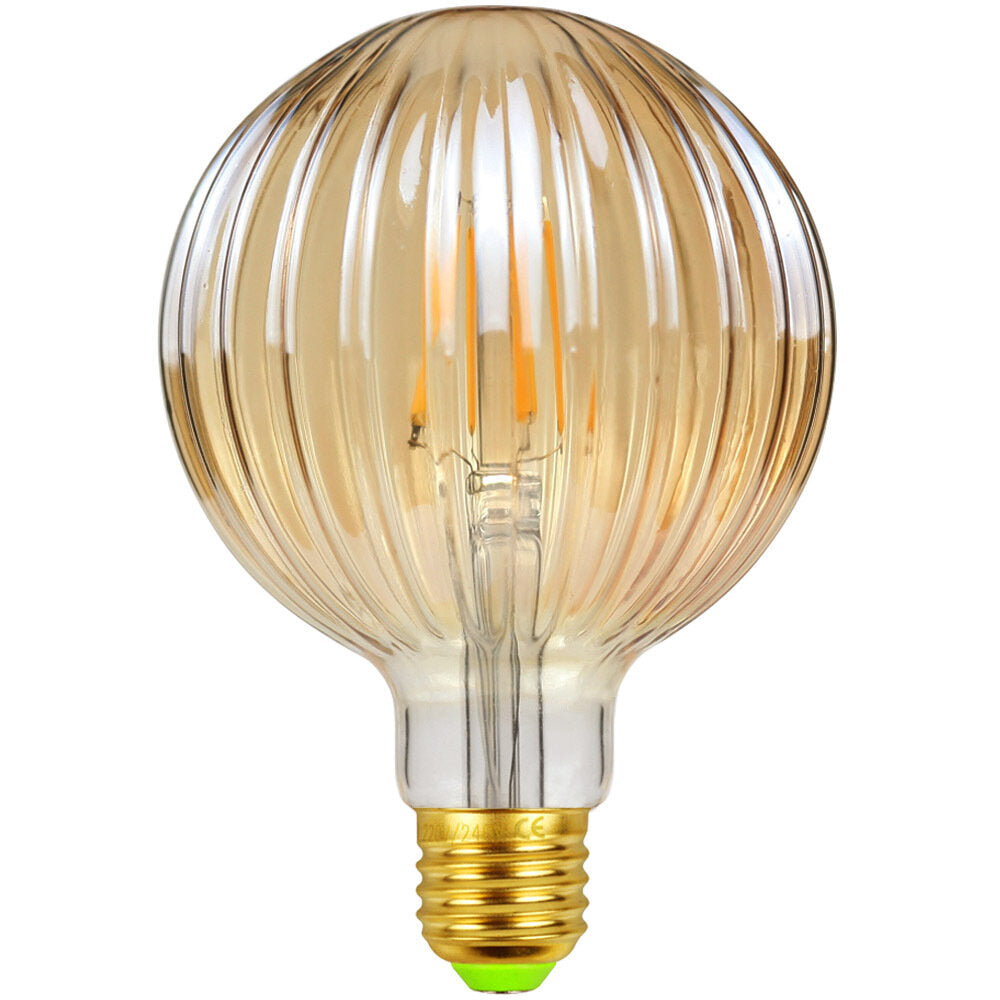 2700K E27 4W Amber/Transparent Glass LED Incandescent Light Bulb Edison Bulb Filament Lamp Retro