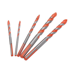 5Pcs 4/5-10mm Triangle Shank Drill 4/5/6/8/10mm Ceramic Glass Hole Wall Twist Spiral Bit