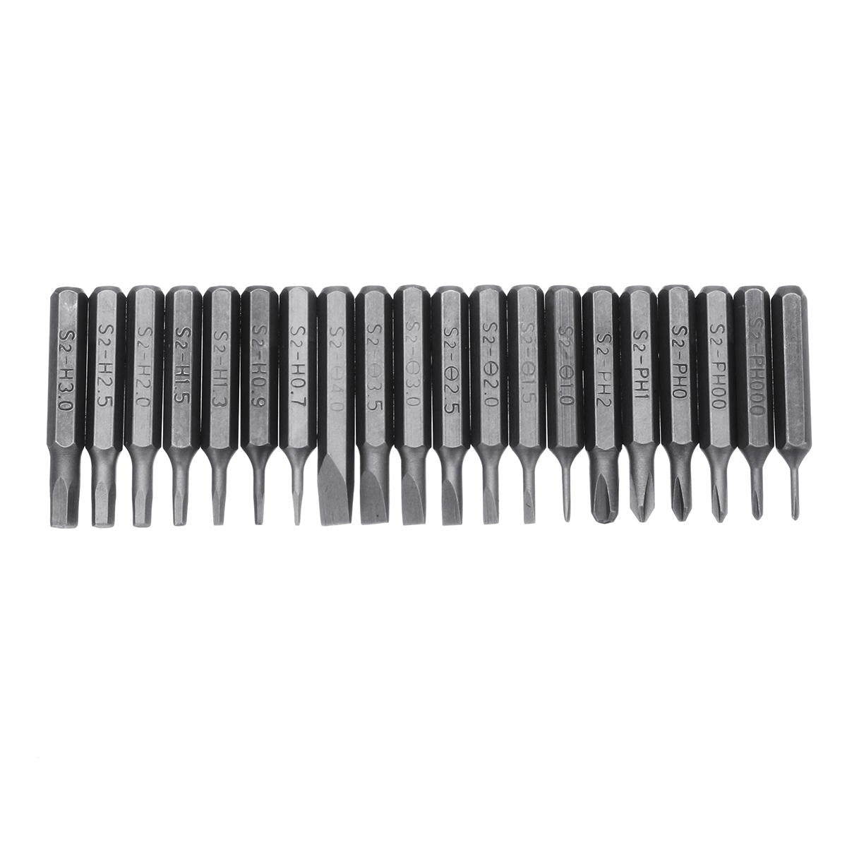 20pcs Screwdriver Bit Set PH/SL/H Alloy Steel Hex Bits Screwdriver Accessories