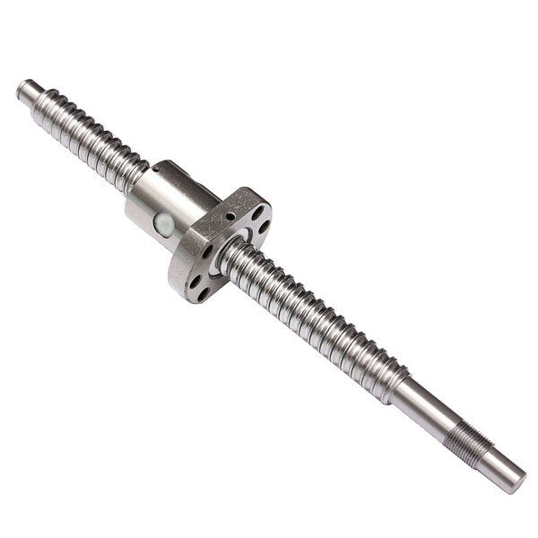 Ball Screw Length 250mm with 1 Set BK/BF12 Supports and 6.35mm x 10mm Coupler for CNC