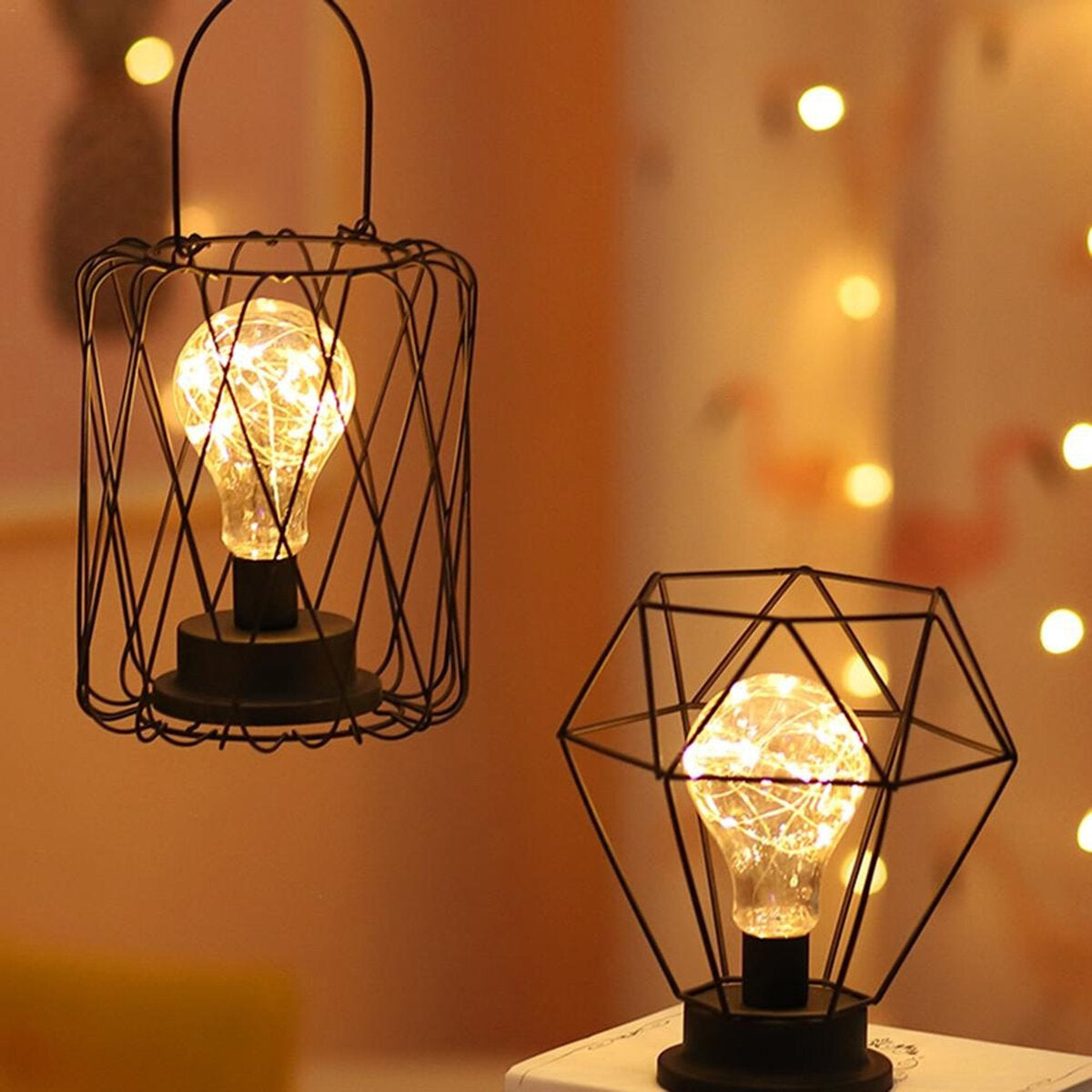 Table Lamps Bedroom Living Room LED Bedside Light Modern Art Bed Lamp Night Light Office Desktop Decoration