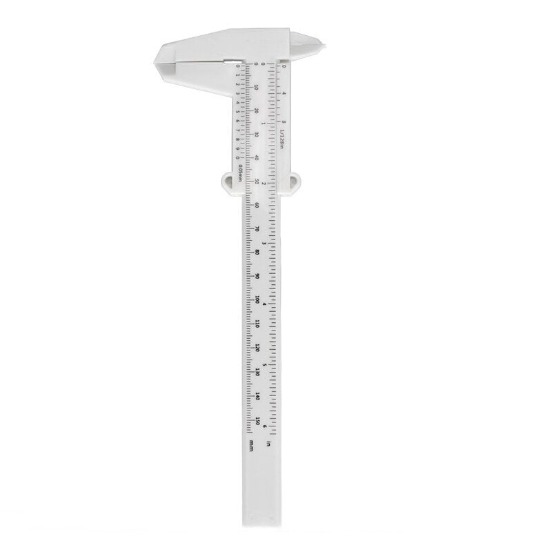 Plastic Vernier Caliper Household Mini Bracelet Jade Jewelry Measuring Ruler Tool for 3D Printing