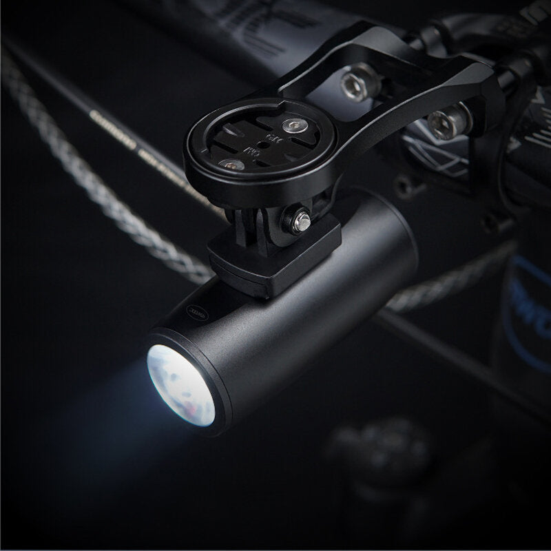 Aluminum Alloy Bike Light USB Charging Waterproof Compact High Brightness Bike Headlight